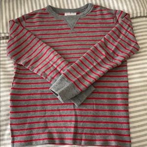 Thermal striped crew